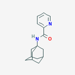 N-(tricyclo[3.3.1.1~3,7~]dec-1-yl)pyridine-2-carboxamide
