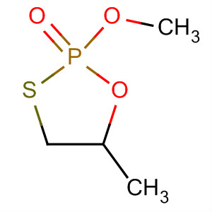 1,3,2-Oxathiaphospholane, 2-methoxy-5-methyl-, 2-oxide molecular structure