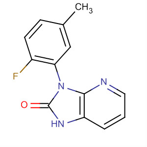 2H-Imidazo[4,5-b]pyridin-2-one,3-(2-fluoro-5-methylphenyl)-1,3-dihydro- molecular structure