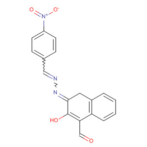 1-Naphthalenecarboxaldehyde, 2-hydroxy-,[(4-nitrophenyl)methylene]hydrazone