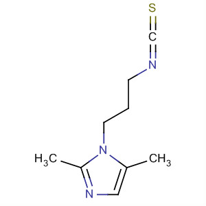 1H-Imidazole, 1-(3-isothiocyanatopropyl)-2,5-dimethyl- molecular structure