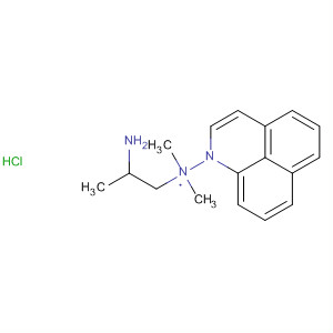 1H-Perimidine-1-propanamine, 2-amino-N,N-dimethyl-,monohydrochloride molecular structure
