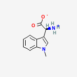 (S)-AMINO-(1-METHYL-1H-INDOL-3-YL)-ACETIC ACID molecular structure