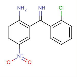 Benzenamine, 2-[(2-chlorophenyl)iminomethyl]-4-nitro- molecular structure