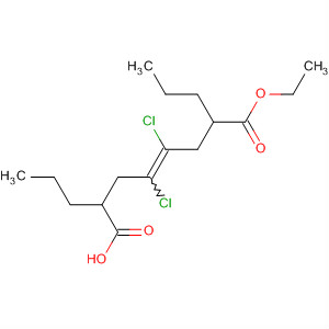4-Octenedioic acid, 4,5-dichloro-2,7-dipropyl-, monoethyl ester