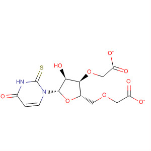Uridine, 2-thio-, 3',5'-diacetate molecular structure