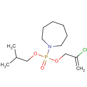 Phosphonic acid, (hexahydro-1H-azepin-1-yl)-, 2-chloro-2-propenyl2-methylpropyl ester