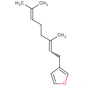 Furan, 3-(3,7-dimethyl-2,6-octadienyl)- molecular structure