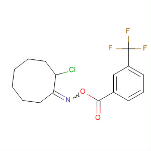 Cyclooctanone, 2-chloro-, O-[3-(trifluoromethyl)benzoyl]oxime