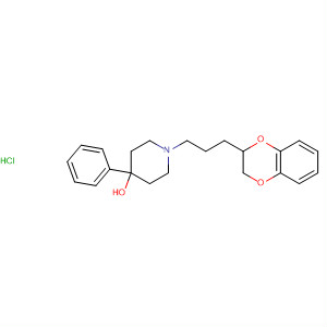4-Piperidinol, 1-[3-(2,3-dihydro-1,4-benzodioxin-2-yl)propyl]-4-phenyl-,hydrochloride