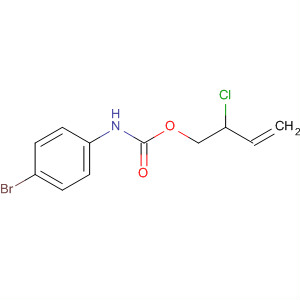 Carbamic acid, (4-bromophenyl)-, 2-chloro-3-butenyl ester molecular structure