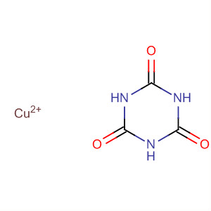 1,3,5-Triazine-2,4,6(1H,3H,5H)-trione, copper(2+) salt (1:1) molecular structure