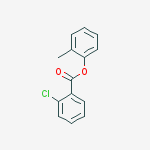 2-methylphenyl 2-chlorobenzoate molecular structure