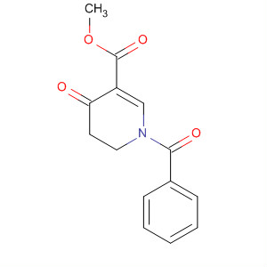 3-Pyridinecarboxylic acid, 1-benzoyl-1,4,5,6-tetrahydro-4-oxo-, methylester