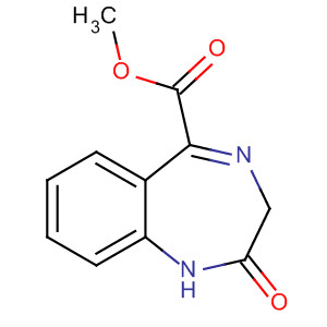 1H-1,4-Benzodiazepine-5-carboxylic acid, 2,3-dihydro-2-oxo-, methylester molecular structure