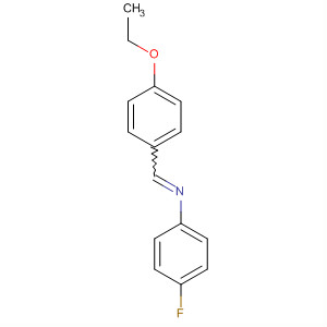 Benzenamine, N-[(4-ethoxyphenyl)methylene]-4-fluoro- molecular structure
