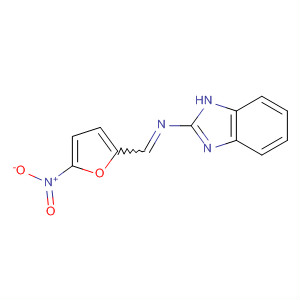 1H-Benzimidazol-2-amine, N-[(5-nitro-2-furanyl)methylene]- molecular structure