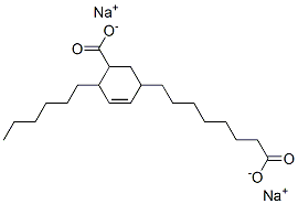 sodium 5-carboxy-4-hexylcyclohex-2-ene-1-octanoate