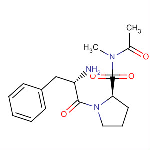 L-Prolinamide, N-acetyl-L-phenylalanyl-N-methyl- molecular structure
