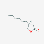 2(3H)-Furanone, 4-hexyldihydro-