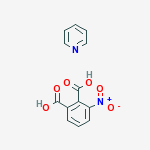 1,2-Benzenedicarboxylic acid, 3-nitro-, compd. with pyridine (1:1)