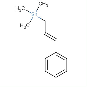 Stannane, trimethyl(3-phenyl-2-propenyl)-, (E)- molecular structure