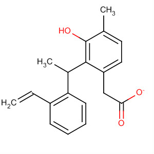 Phenol, 2-[1-(ethenylphenyl)ethyl]-6-methyl-, acetate molecular structure