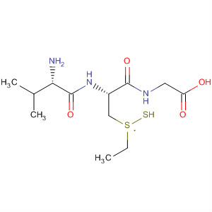 Glycine, N-[3-(ethyldithio)-N-L-valyl-L-alanyl]-