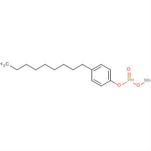 Phosphonic acid, mono(4-nonylphenyl) ester, manganese salt molecular structure