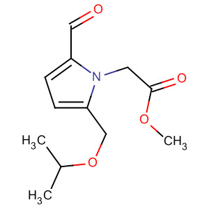 1H-Pyrrole-1-acetic acid, 2-formyl-5-(hydroxymethyl)-a-(1-methylethyl)-,methyl ester