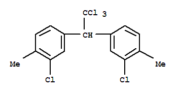 1,1'-(2,2,2-Trichloroethane-1,1-diyl)bis(3-chloro-4-methylbenzene) molecular structure