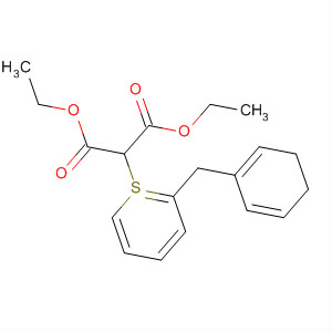 Propanedioic acid, (3,4-dihydro-1H-2-benzothiopyran-1-yl)-, diethylester molecular structure