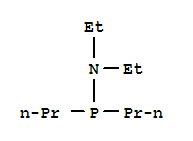 N,N-diethyl-P,P-dipropylphosphinous amide molecular structure