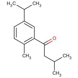 1-Butanone, 3-methyl-1-[2-methyl-5-(1-methylethyl)phenyl]-