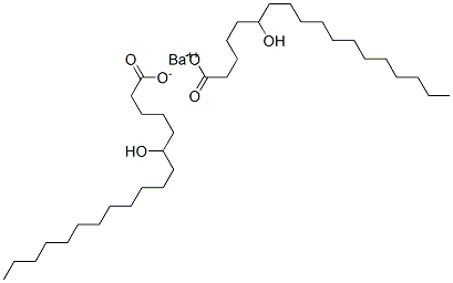 6-Hydroxystearic acid barium salt molecular structure