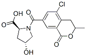 (4R)-1-[(5-chloro-3-methyl-1-oxo-3,4-dihydro-1H-isochromen-7-yl)carbonyl]-4-hydroxy-L-proline