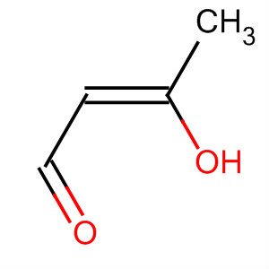 2-Butenal, 3-hydroxy-, (Z)- molecular structure