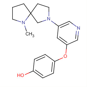 Phenol, 4-[[5-(1-methyl-1,7-diazaspiro[4.4]non-7-yl)-3-pyridinyl]oxy]-