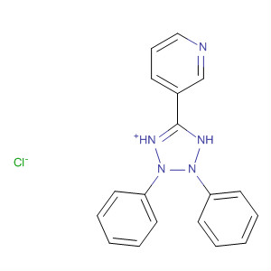 2H-Tetrazolium, 2,3-diphenyl-5-(3-pyridinyl)-, chloride molecular structure