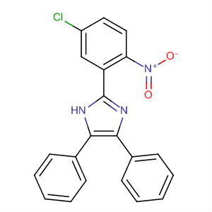 1H-Imidazole, 2-(5-chloro-2-nitrophenyl)-4,5-diphenyl- molecular structure