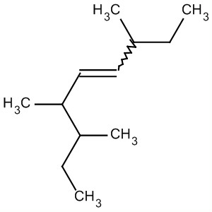 4-Nonene, 3,6,7-trimethyl- molecular structure