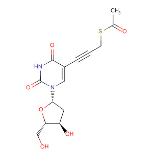 Uridine, 5-[3-(acetylthio)-1-propynyl]-2'-deoxy-