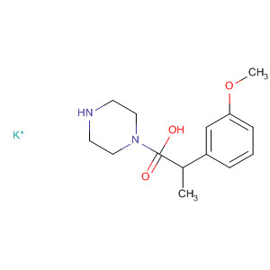 1-Piperazinepropanoic acid, 4-(2-methoxyphenyl)-, potassium salt