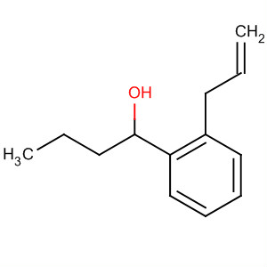 Benzenemethanol, 2-(2-propenyl)-a-propyl- molecular structure