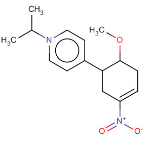Pyridine,1,2,3,6-tetrahydro-4-(2-methoxy-5-nitrophenyl)-1-(1-methylethyl)- molecular structure