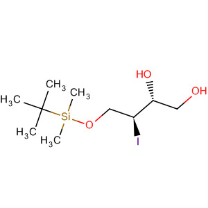 1,2-Butanediol, 4-[[(1,1-dimethylethyl)dimethylsilyl]oxy]-3-iodo-,(2R,3S)-rel-