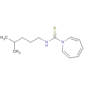 1H-Azepine-1-carbothioamide, hexahydro-N-(4-methylpentyl)- molecular structure