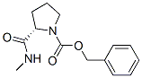 benzyloxycarbonylproline N-methylamide molecular structure