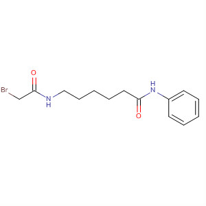 Hexanamide, 6-[(bromoacetyl)amino]-N-phenyl- molecular structure