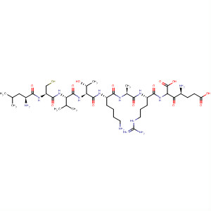 Glycine,L-leucyl-L-cysteinyl-L-valyl-L-threonyl-L-lysyl-L-alanyl-L-arginyl-L-a-glutamyl-
